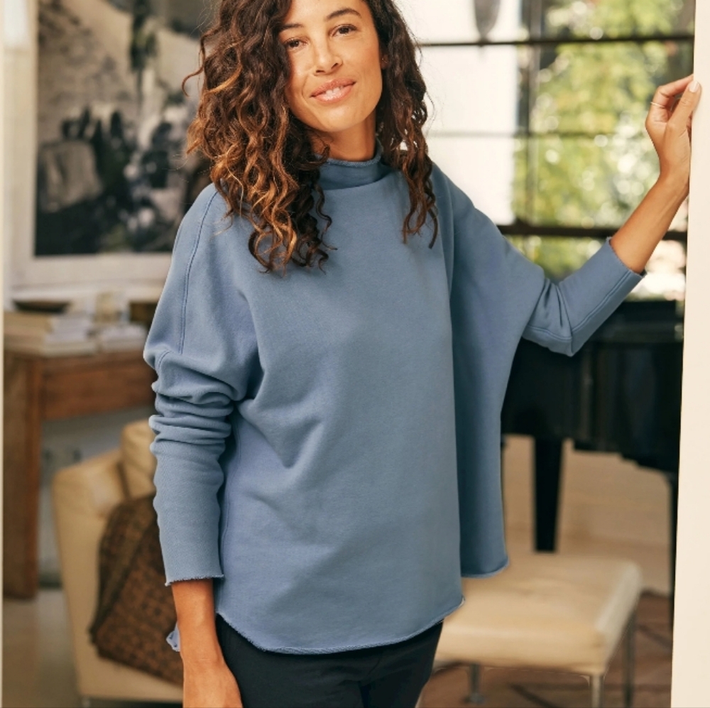 Frank & Eileen Blue Women's Top